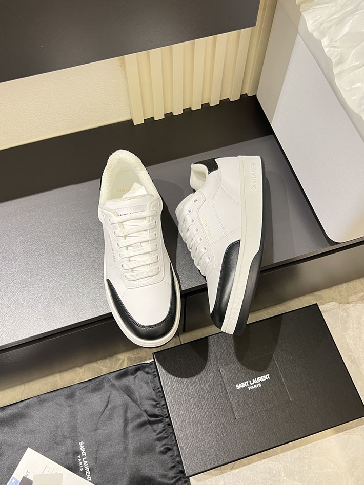 最高級サンローランスーパーコピー Saint Laurent SL/61 ロートップ スニーカー LOW-TOP SNEAKERS 2629132 カジュアルシューズ メンズ 人気 - 画像 (8)