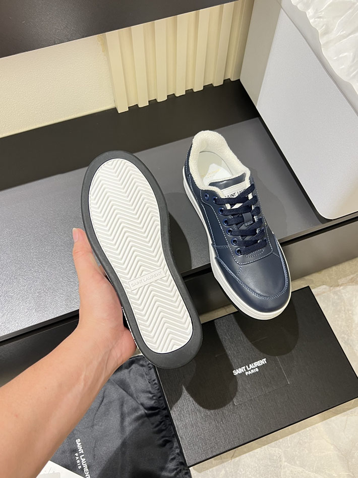 最高級サンローランスーパーコピー Saint Laurent SL/61 ロートップ スニーカー LOW-TOP SNEAKERS 2629133 50代 靴 メンズ カジュアル - 画像 (5)