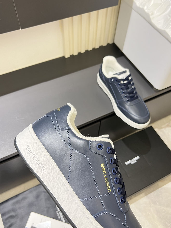 最高級サンローランスーパーコピー Saint Laurent SL/61 ロートップ スニーカー LOW-TOP SNEAKERS 2629133 50代 靴 メンズ カジュアル - 画像 (4)