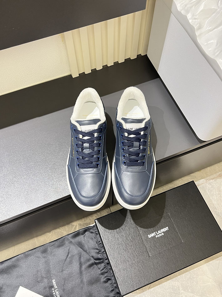 最高級サンローランスーパーコピー Saint Laurent SL/61 ロートップ スニーカー LOW-TOP SNEAKERS 2629133 50代 靴 メンズ カジュアル - 画像 (2)