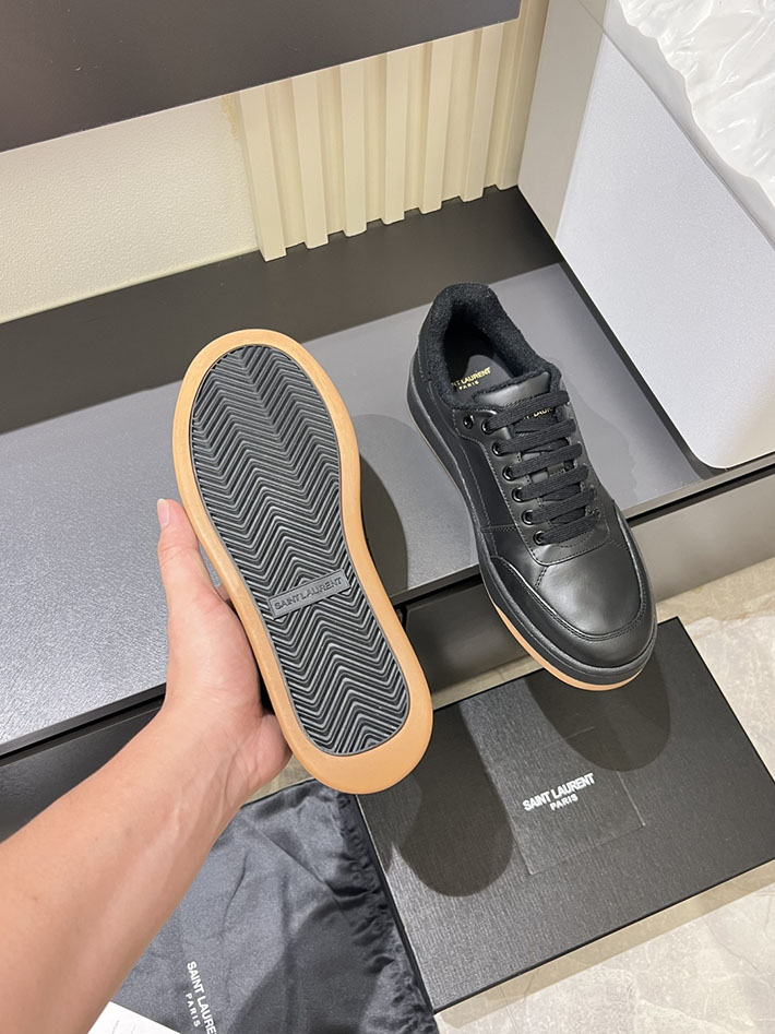 最高級サンローランスーパーコピー Saint Laurent SL/61 ロートップ スニーカー LOW-TOP SNEAKERS 2629134 カジュアル 靴 メンズ おしゃれ - 画像 (5)