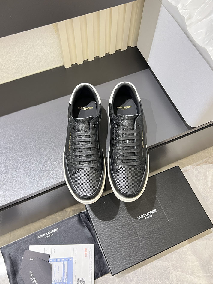最高級サンローランスーパーコピー コート クラシック スニーカー メンズ COURT CLASSIC SL/10 2629140 サンローラン 靴 スニーカー - 画像 (2)