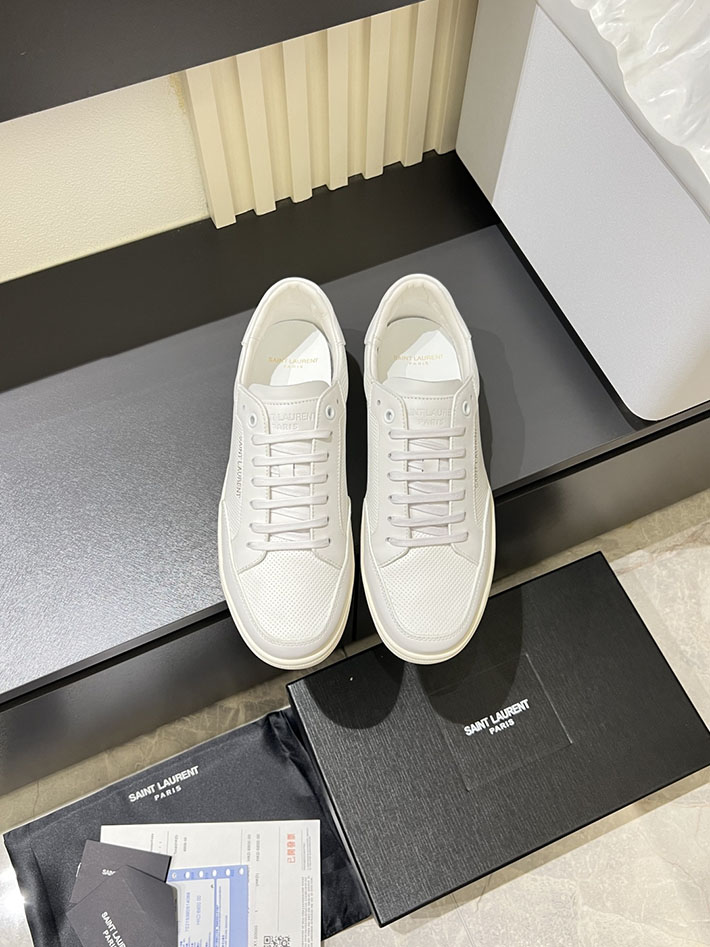 最高級サンローランスーパーコピー コート クラシック スニーカー メンズ COURT CLASSIC SL/10 2629141 サン ローラン スニーカー 白 - 画像 (2)