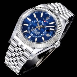 ロレックス スカイドゥエラー ブルー