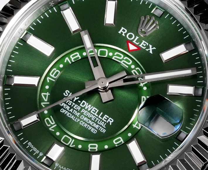 最高級ロレックススーパーコピー ROLEX Sky Dweller スカイドゥエラー ミントグリーン 2630147 ロレックス 腕時計 安い - 画像 (9)