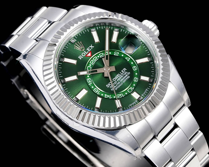 最高級ロレックススーパーコピー ROLEX Sky Dweller スカイドゥエラー ミントグリーン 2630147 ロレックス 腕時計 安い - 画像 (2)