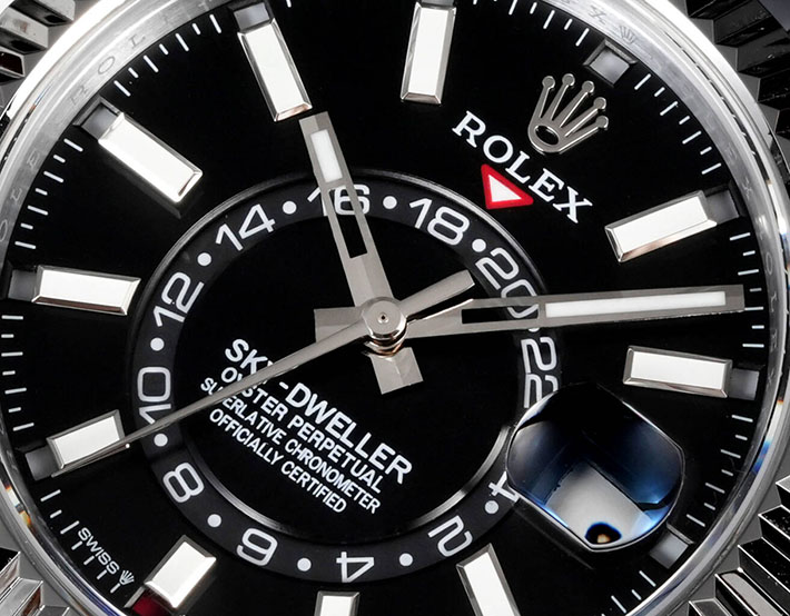 最高級ロレックススーパーコピー ROLEX Sky Dweller スカイドゥエラー ブライトブラック 2630148 ロレックス 腕時計 メンズ - 画像 (9)