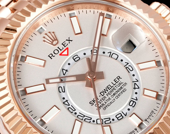 最高級ロレックススーパーコピー ROLEX スカイドゥエラー エバーローズゴールド ホワイト Ref.326935 ロレックス 値段一覧 - 画像 (9)