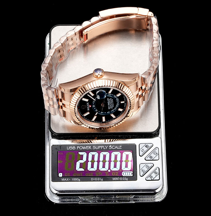 最高級ロレックススーパーコピー ROLEX スカイドゥエラー エバーローズゴールド ブルーグリーン Ref.336935 ロレックス 時計 メンズ 人気 - 画像 (4)