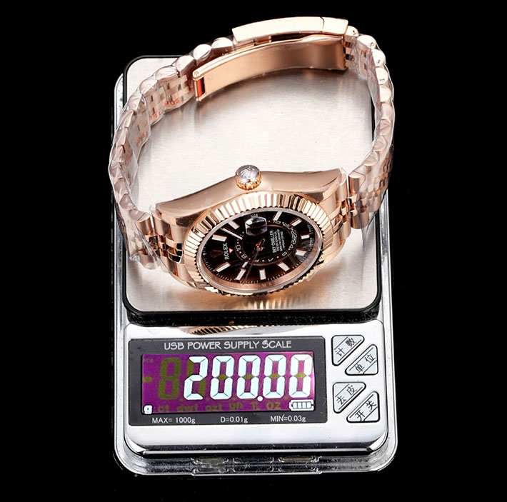 最高級ロレックススーパーコピー ROLEX スカイドゥエラー エバーローズゴールド チョコレートブラウン 2630152 ロレックス 時計 メンズ 安い - 画像 (4)