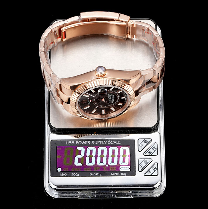 最高級ロレックススーパーコピー ROLEX スカイドゥエラー エバーローズゴールド チョコレートブラウン 2630154 ロレックス 時計 値段 - 画像 (4)