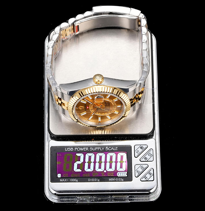 最高級ロレックススーパーコピー ROLEX スカイドゥエラー ステンレス イエローゴールド シャンパン 2630158 ロレックス 安いモデル メンズ - 画像 (4)