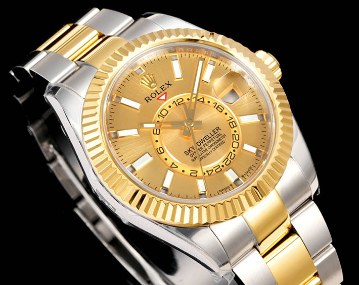 最高級ロレックススーパーコピー ROLEX スカイドゥエラー ステンレス イエローゴールド シャンパン 2630161 時計ブランド メンズ ランキング - 画像 (2)
