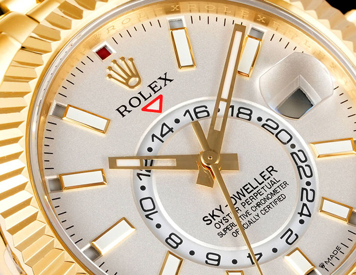 最高級ロレックススーパーコピー ROLEX 42mm スカイドゥエラー イエローゴールド ホワイト Ref.326938 スーパーコピーロレックス口コミ - 画像 (9)