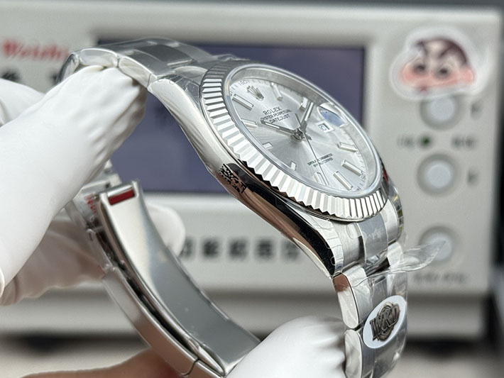 最高級ロレックススーパーコピー ROLEX デイトジャスト41 ステンレス ホワイトゴールド シルバー 2630174 ロレックス デイトジャスト 定価 - 画像 (5)