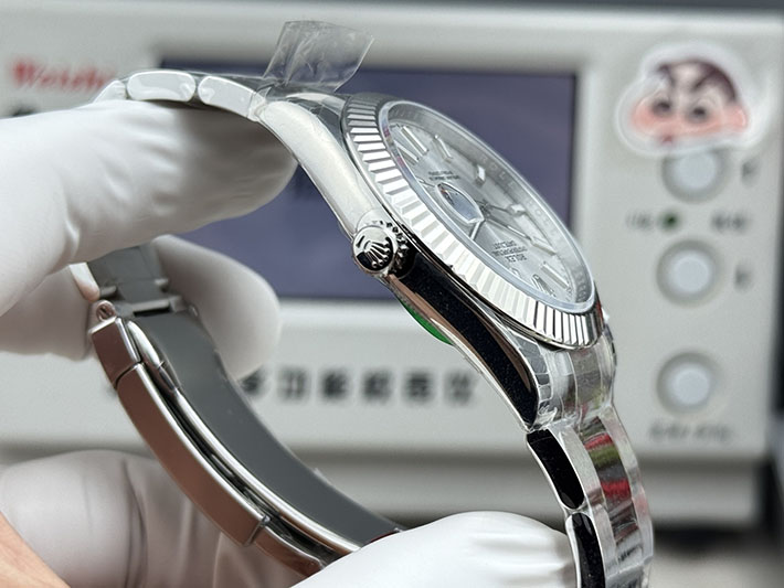 最高級ロレックススーパーコピー ROLEX デイトジャスト41 ステンレス ホワイトゴールド シルバー 2630174 ロレックス デイトジャスト 定価 - 画像 (4)