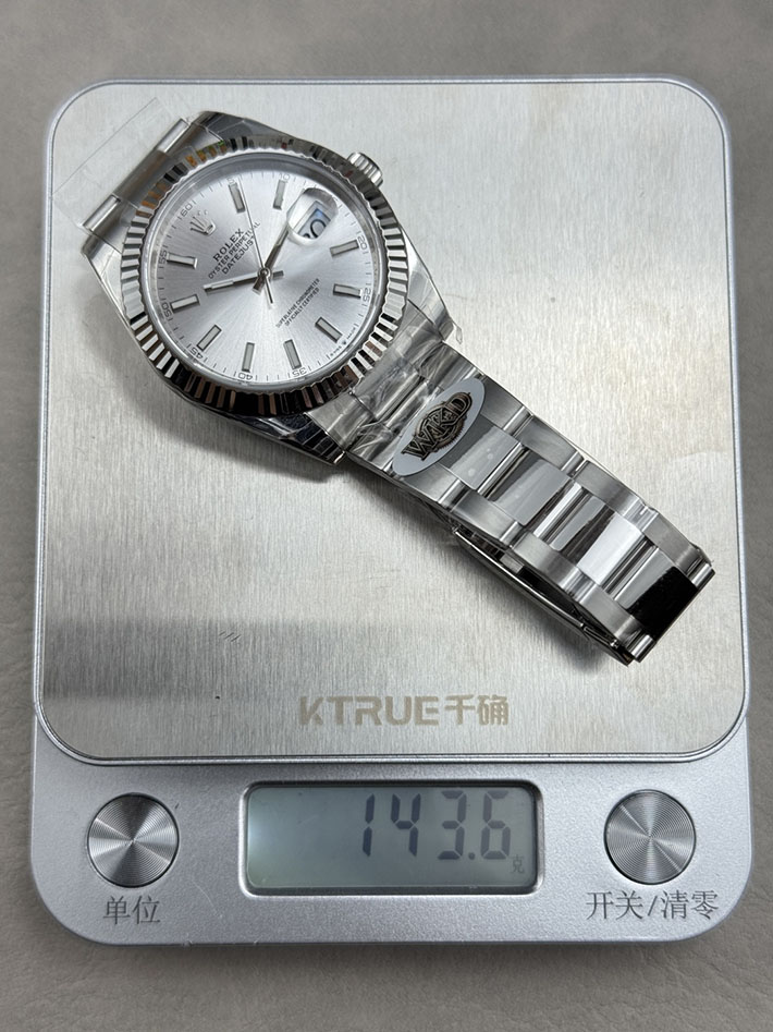 最高級ロレックススーパーコピー ROLEX デイトジャスト41 ステンレス ホワイトゴールド シルバー 2630174 ロレックス デイトジャスト 定価 - 画像 (3)