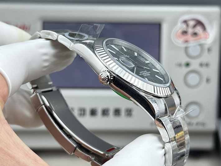 最高級ロレックススーパーコピー ROLEX デイトジャスト41 ステンレス ホワイトゴールド グレー 2630175 ロレックス デイトジャスト 値段 - 画像 (4)