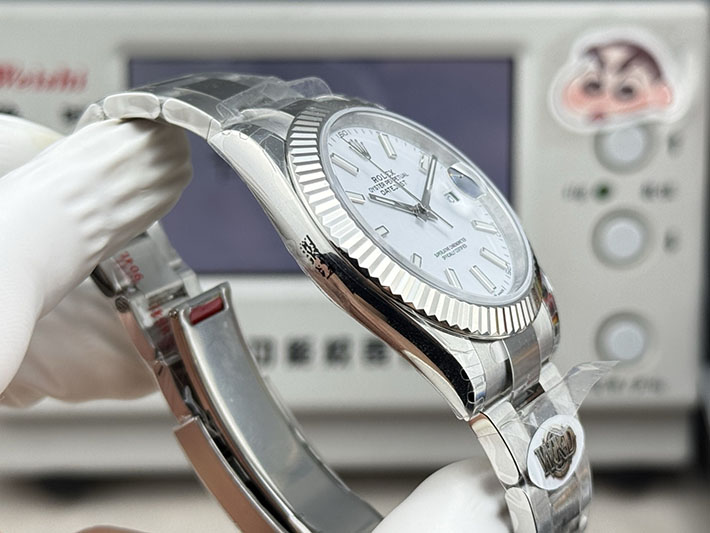 最高級ロレックススーパーコピー ROLEX デイトジャスト41 ステンレス ホワイトゴールド ホワイト 2630176 デイトジャスト41 定価 - 画像 (5)