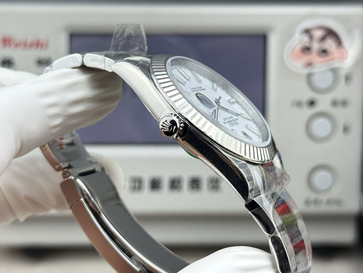 最高級ロレックススーパーコピー ROLEX デイトジャスト41 ステンレス ホワイトゴールド ホワイト 2630176 デイトジャスト41 定価 - 画像 (4)