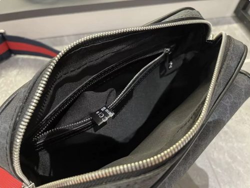 グッチ直営アウトレット店 GUCCI メンズ GG ブラック スモール クロスボディバッグ 795479 FADJA 1042 グッチ バッグ メンズ 人気 photo review