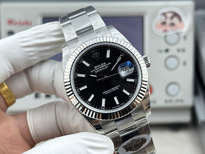 最高級ロレックススーパーコピー ROLEX デイトジャスト41 ステンレス ホワイトゴールド ブラック 2630178 デイトジャスト41 人気ランキング - 画像 (8)
