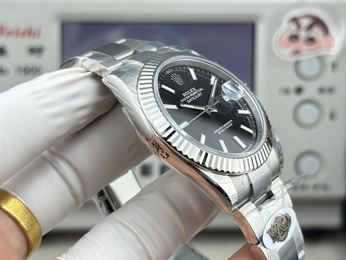 最高級ロレックススーパーコピー ROLEX デイトジャスト41 ステンレス ホワイトゴールド ブラック 2630178 デイトジャスト41 人気ランキング - 画像 (5)