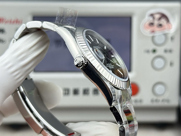 最高級ロレックススーパーコピー ROLEX デイトジャスト41 ステンレス ホワイトゴールド ブラック 2630178 デイトジャスト41 人気ランキング - 画像 (4)