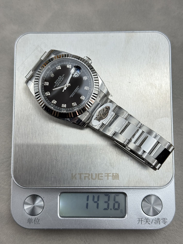 最高級ロレックススーパーコピー ROLEX デイトジャスト41 ダイヤモンド ホワイトゴールド ブラック 2630180 デイトジャスト 41 黒 - 画像 (3)