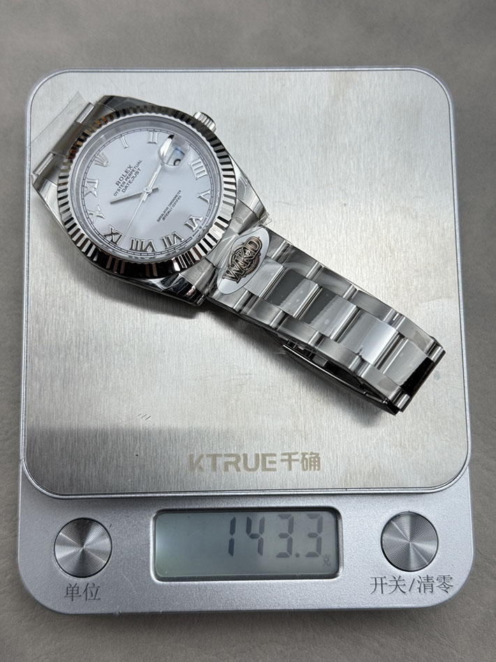 最高級ロレックススーパーコピー ROLEX デイトジャスト41 スレートローマ オイスター ステンレススチール ホワイト 2630183 ロレックス 時計 メンズ - 画像 (3)