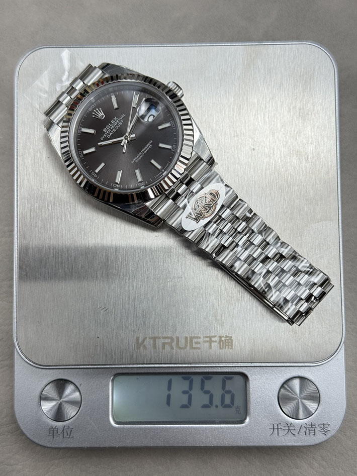 最高級ロレックススーパーコピー ROLEX デイトジャスト41 スレートローマ オイスター ステンレススチール ブラック 2630185 ロレックス コピー 工場 - 画像 (3)