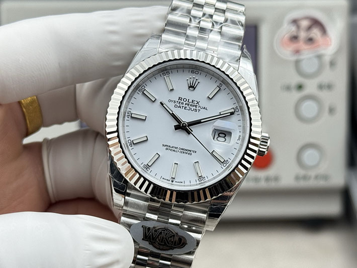 最高級ロレックススーパーコピー ROLEX デイトジャスト41 126334 ジュビリーブレス メンズ 腕時計 ホワイト 2630186 ロレックス コピー 店舗 - 画像 (7)