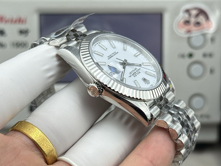 最高級ロレックススーパーコピー ROLEX デイトジャスト41 126334 ジュビリーブレス メンズ 腕時計 ホワイト 2630186 ロレックス コピー 店舗 - 画像 (4)
