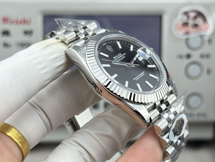 最高級ロレックススーパーコピー ROLEX デイトジャスト41 126334 ジュビリーブレス メンズ 腕時計 ブラック 2630187 ロレックス コピー 通販 - 画像 (5)