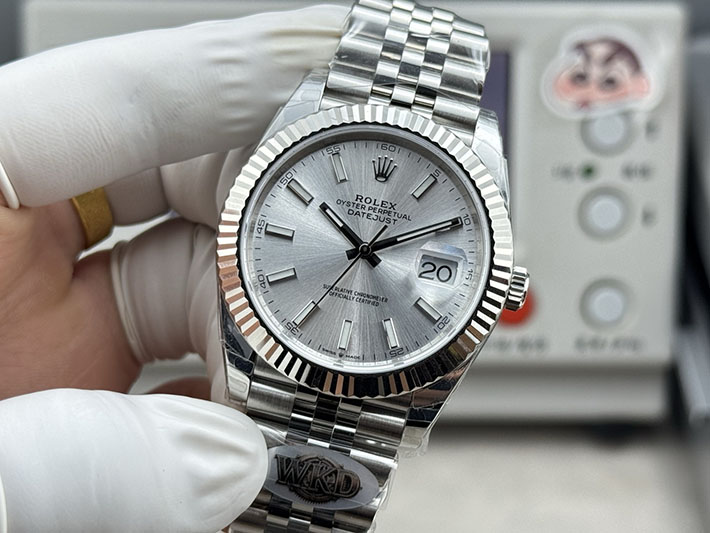 最高級ロレックススーパーコピー ROLEX デイトジャスト41 126334 ジュビリーブレス メンズ 腕時計 シルバー 2630188 ロレックスコピー評判 - 画像 (7)