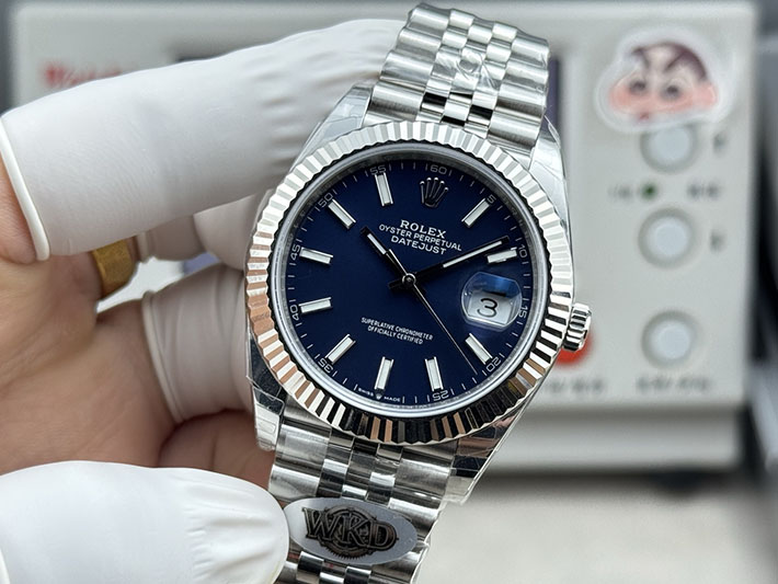 最高級ロレックススーパーコピー ROLEX デイトジャスト41 126334 ジュビリーブレス メンズ 腕時計 ネイビー 2630190 ロレックススーパーコピー池袋 - 画像 (7)