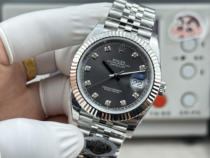 最高級ロレックススーパーコピー ROLEX デイトジャスト41 126334 ジュビリーブレス メンズ 腕時計 グレー 2630191 スーパーコピー時計 ロレックス - 画像 (7)