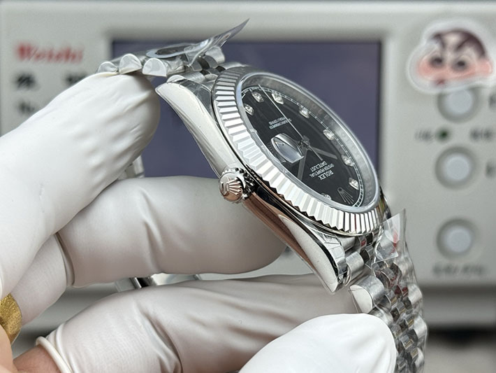 最高級ロレックススーパーコピー ROLEX デイトジャスト41 126334 ジュビリーブレス メンズ 腕時計 ブラック 2630192 ロレックス スーパーコピー腕時計 - 画像 (3)