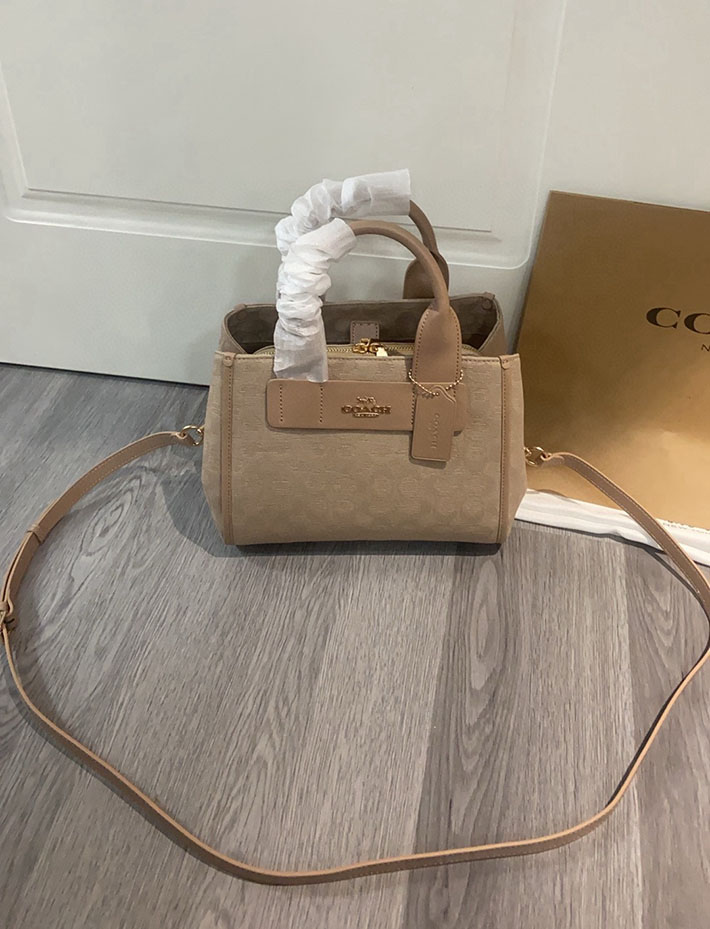 最高級コーチスーパーコピー COACH カーリー キャリーオール バッグ ダーク ナチュラル マルチ CAL03 IMLG6 コーチ バッグ 人気 - 画像 (9)