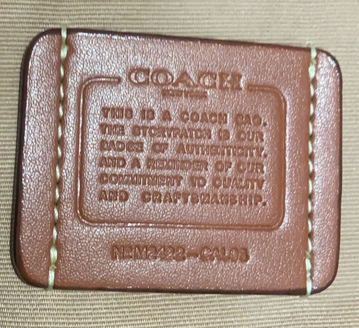最高級コーチスーパーコピー COACH カーリー キャリーオール バッグ ダーク ナチュラル マルチ CAL03 IMLG6 コーチ バッグ 人気 - 画像 (2)