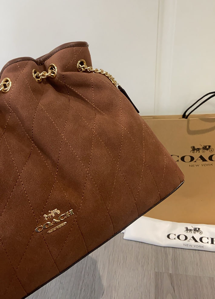 最高級コーチスーパーコピー COACH エヴリン ショルダー バッグ・キルティング ブラウン 2630231 コーチ バッグ 斜 めがけ 人気 - 画像 (6)