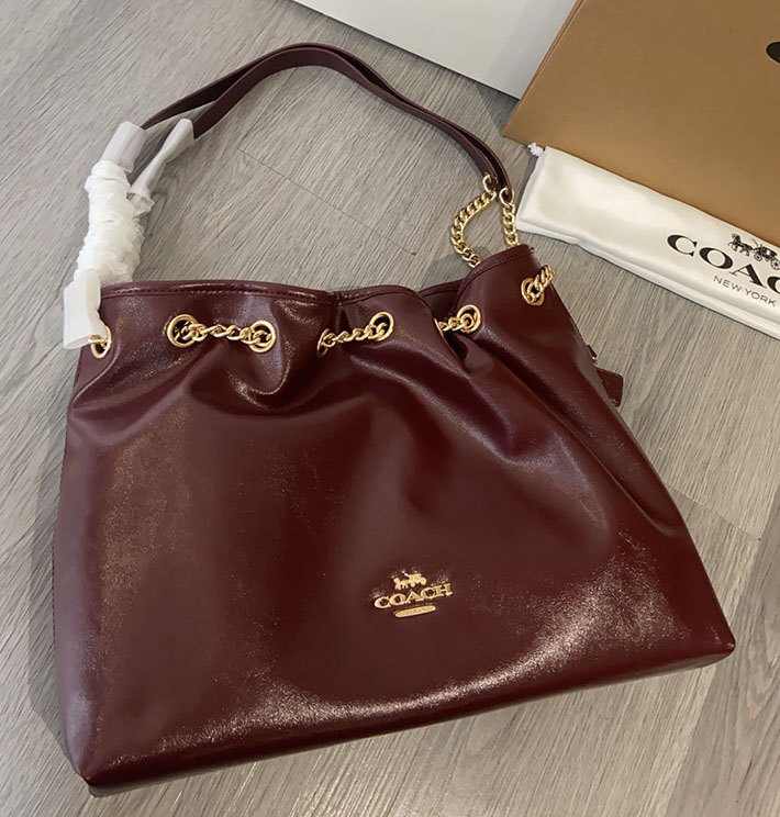 最高級コーチスーパーコピー COACH エヴリン ショルダー バッグ・キルティング メイプル CDR00 SVMPL コーチ バッグ 斜 めがけ 新作 - 画像 (8)