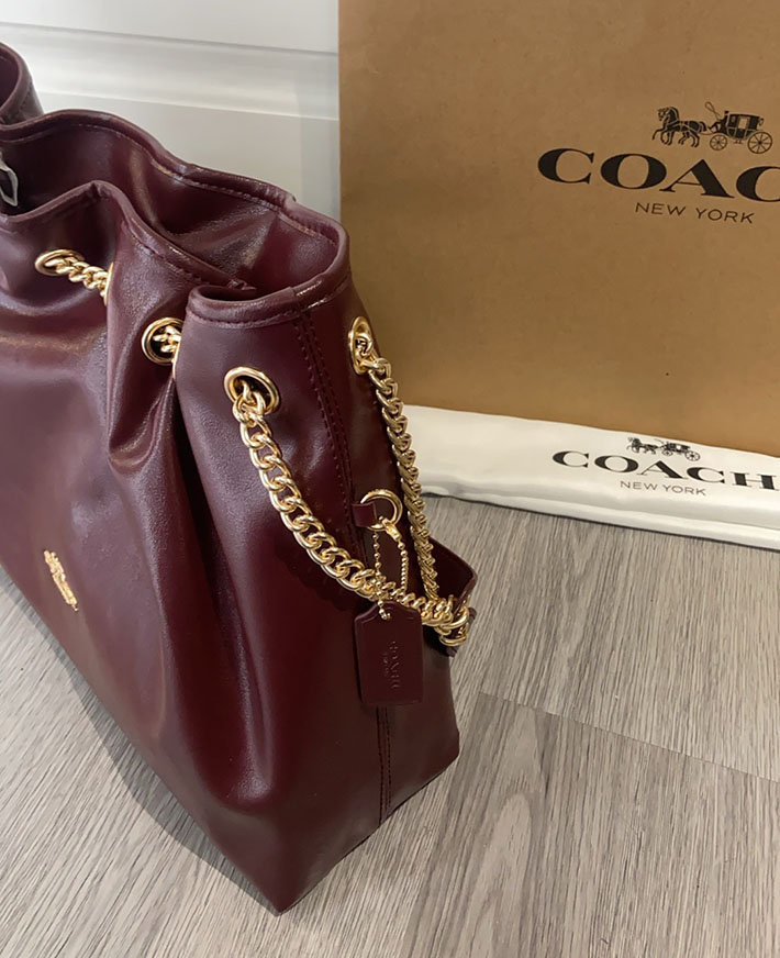 最高級コーチスーパーコピー COACH エヴリン ショルダー バッグ・キルティング メイプル CDR00 SVMPL コーチ バッグ 斜 めがけ 新作 - 画像 (5)