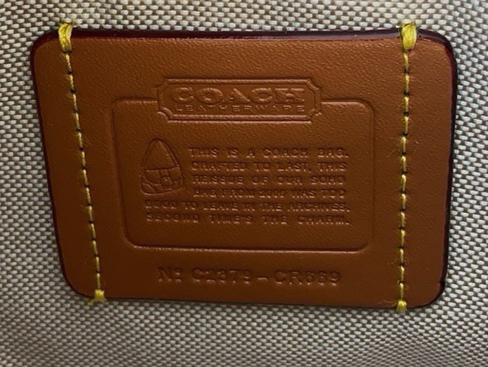 最高級コーチスーパーコピー COACH CR699 ソーホー ワンショルダーバッグ ソーホーバッグ ブラック 2629239 コーチ バッグ 斜 めがけ 新作 - 画像 (2)