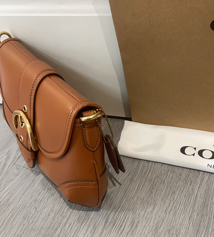 最高級コーチスーパーコピー COACH CR699 ソーホー ワンショルダーバッグ ソーホーバッグ ハニー ブラウン 2629241 コーチ バッグ 斜 めがけ アウトレット - 画像 (5)