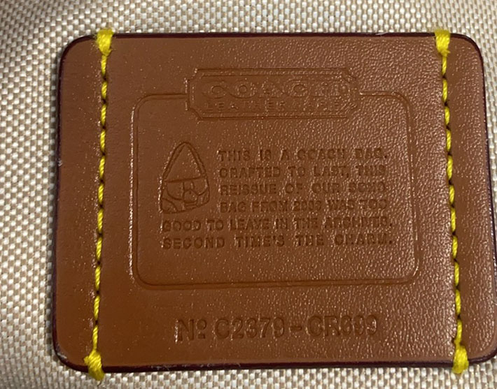 最高級コーチスーパーコピー COACH CR699 ソーホー ワンショルダーバッグ ソーホーバッグ ハニー ブラウン 2629241 コーチ バッグ 斜 めがけ アウトレット - 画像 (2)