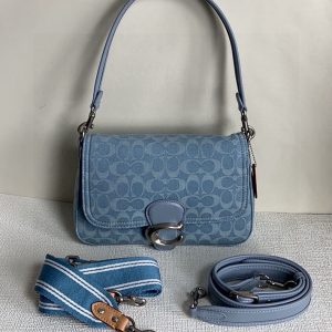 コーチ デニム バッグ アウトレット