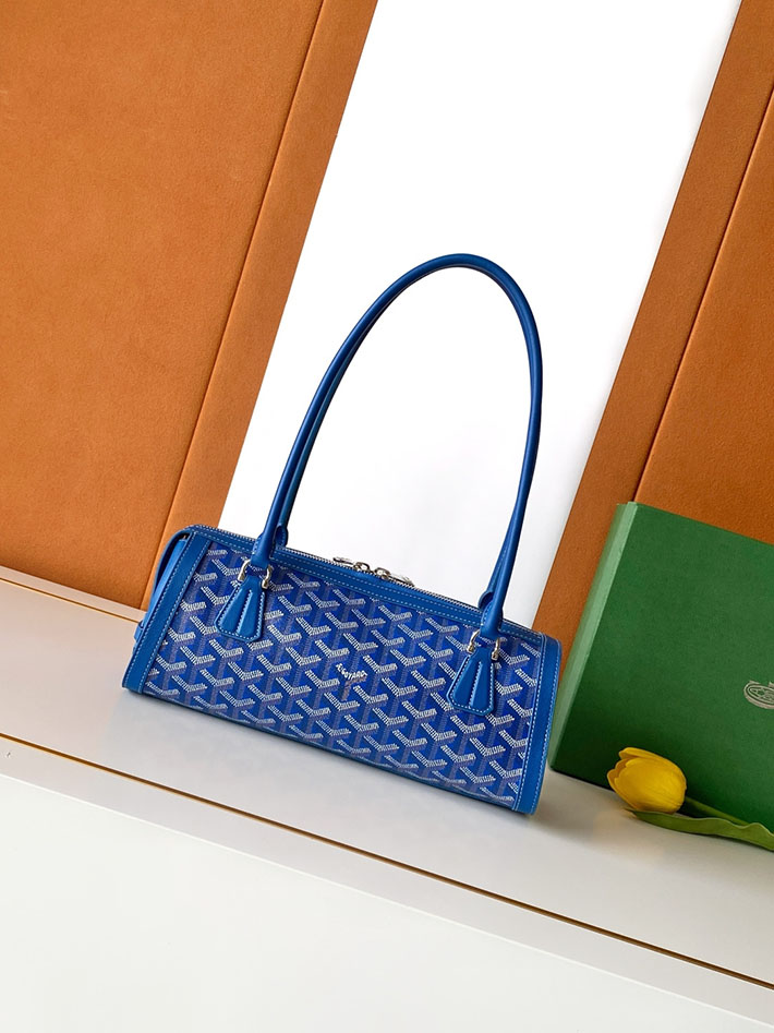 最高級ゴヤールスーパーコピー GOYARD ボンボニエールバッグ ハンドバッグ スカイブルー BONBONPMLTY10CL10P ゴヤール バッグ 定価 - 画像 (8)