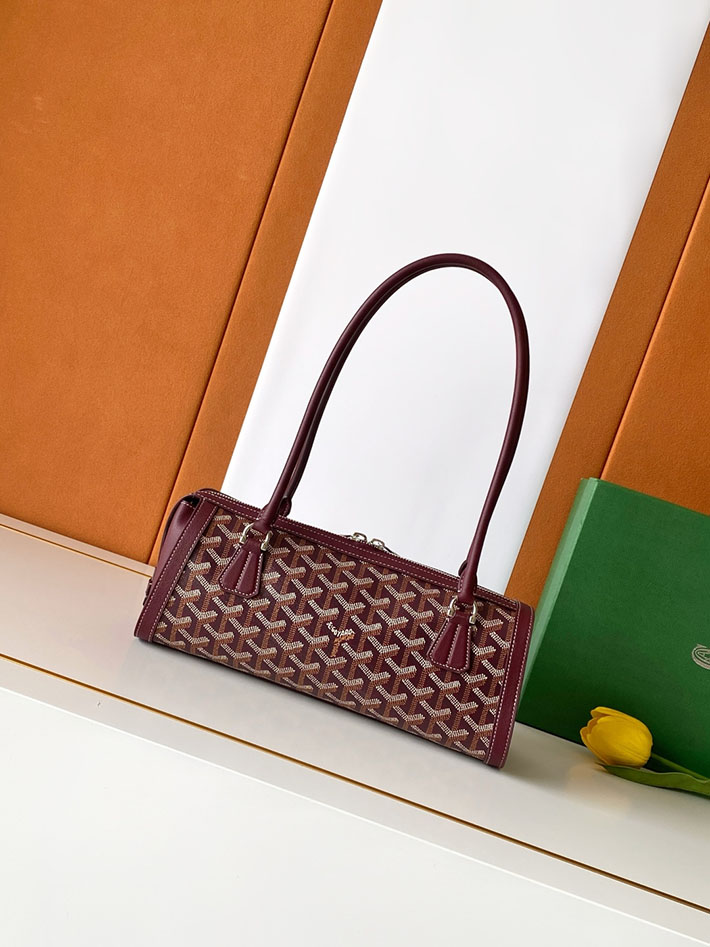 最高級ゴヤールスーパーコピー GOYARD ボンボニエールバッグ ハンドバッグ バーガンディ BONBONPMLTY33CL33P ゴヤール バッグ 新作 - 画像 (7)