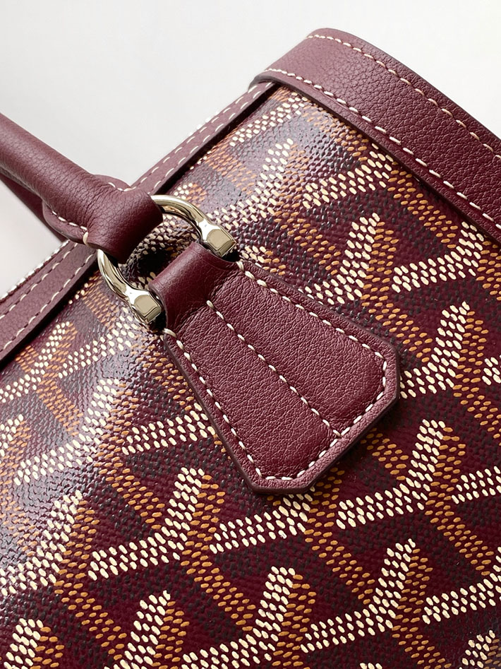 最高級ゴヤールスーパーコピー GOYARD ボンボニエールバッグ ハンドバッグ バーガンディ BONBONPMLTY33CL33P ゴヤール バッグ 新作 - 画像 (6)